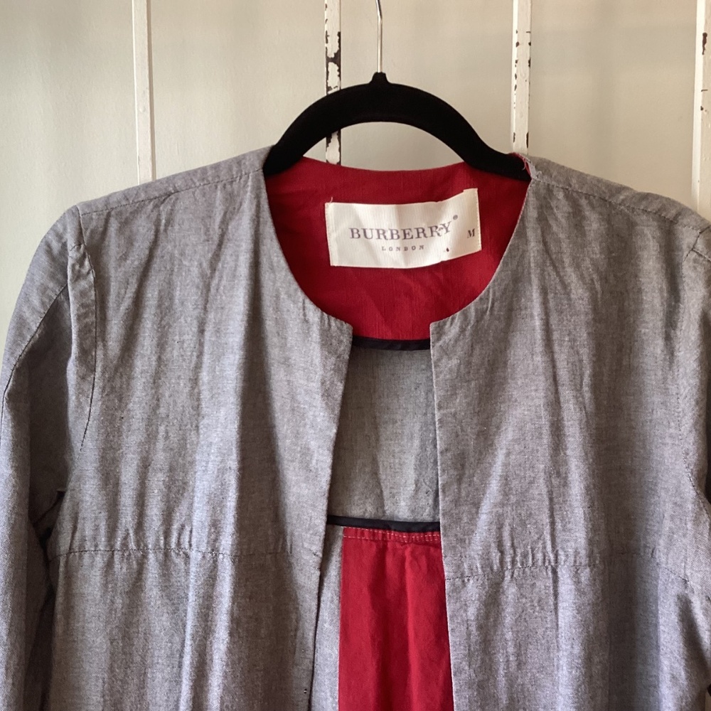 BURBERRY jacket MEDIUM - Picture 2 of 4